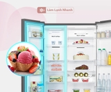 Tủ Lạnh Hisense Inverter 519 Lít RS668N4EW-PU ,giao ngay