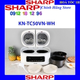 Nồi cơm 2 ngăn đa năng Sharp 1.8 lít KN-TC50VN-WH