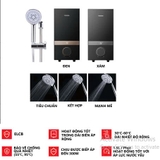 Máy tắm nước nóng trực tiếp Toshiba TWH-45EMCPVN(S) chính hãng