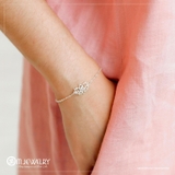 LẮC TAY CHỮ OM HOA SEN S950