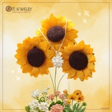 DÂY CHUYỀN CHỮ OM HOA HƯỚNG DƯƠNG S950