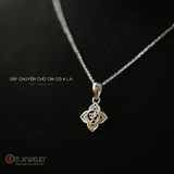 DÂY CHUYỀN CHỮ OM CỎ 4 LÁ
