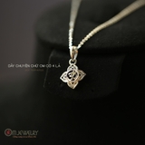 DÂY CHUYỀN CHỮ OM CỎ 4 LÁ