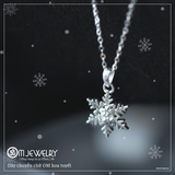 DÂY CHUYỀN CHỮ OM BÔNG TUYẾT