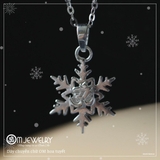 DÂY CHUYỀN CHỮ OM BÔNG TUYẾT