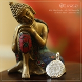 MẶT DÂY CHUYỀN CHỮ OM MANDALA TÔI BÌNH AN S950