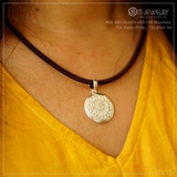 MẶT DÂY CHUYỀN CHỮ OM MANDALA TÔI BÌNH AN S950