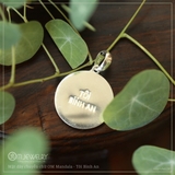 MẶT DÂY CHUYỀN CHỮ OM MANDALA TÔI BÌNH AN S950