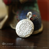 MẶT DÂY CHUYỀN CHỮ OM MANDALA TÔI BÌNH AN S950