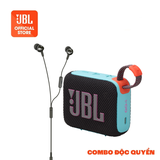 [COMBO ĐỘC QUYỀN ONLINE] COMBO LOA BLUETOOTH GO 4 & TAI NGHE DÂY JBL C200SIU