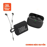 [COMBO ĐỘC QUYỀN 9] COMBO LOA BLUETOOTH GO 3 & TAI NGHE BLUETOOTH WAVE BEAM & TAI NGHE NHÉT TAI C200SIU