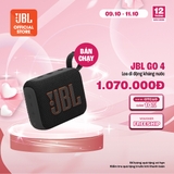 Loa Bluetooth JBL GO 4 - Hàng Chính Hãng