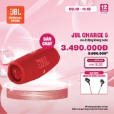 Loa Bluetooth JBL Charge 5 - Hàng Chính Hãng