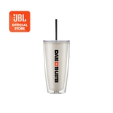 Ly nhựa 2 lớp JBL kèm ống hút Double Wall Cold Cup 600ml