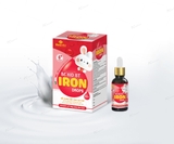 BE'KIDS BT IRON DROPS, Bổ sung Sắt cho bé dạng nhỏ giọt