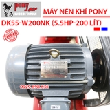 Máy nén khí Đài loan PONY DK55-W200NK