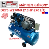 Máy nén khí Đài loan PONY DK75-W270NK