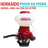 Máy xạ phân phun thuốc trừ sâu HKD-26L GX35 động cơ 4 thì