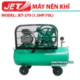 Máy nén khí dầu JET JET-270 (1.5HP/70L)