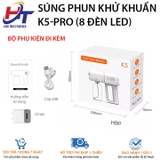 Máy phun khử khuẩn Nano K5 PRO, Máy xịt khử khuẩn cầm tay Máy diệt khuẩn gia đình, nhà cửa, văn phòng