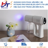 Máy phun khử khuẩn Nano K5 PRO, Máy xịt khử khuẩn cầm tay Máy diệt khuẩn gia đình, nhà cửa, văn phòng