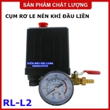 Cụm Rơ le áp suất máy nén khí đầu liền