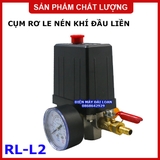Cụm Rơ le áp suất máy nén khí đầu liền