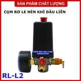 Cụm Rơ le áp suất máy nén khí đầu liền
