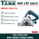 Máy cắt gạch TUPANK TAK-110 (110MM-1650W)