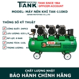 Máy nén khí không dầu tốc nhanh TUPANK TAK-110KD