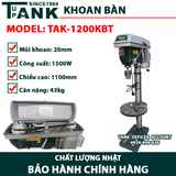 Máy khoan bàn TANK TAK-1200KBT