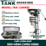 Máy khoan bàn TANK TAK-1200KBT