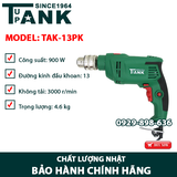 Máy khoan cầm tay TUPANK TAK-13PK