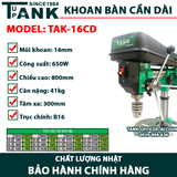Máy khoan cần TANK TAK-16CD