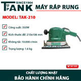 Máy ráp rung motor từ TANK TAK-210