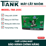 Máy cắt nhôm TUPANK TAK-255C (Trực Tiếp)