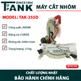 Máy cắt nhôm TUPANK TAK-255D (Curoa)