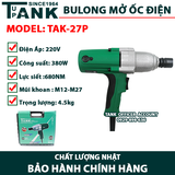 Máy mở siết BULONG ốc điện TAK-27P (680W/680NM)