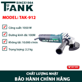 Máy mài chạy điện TANK since 1964 TAK-912 (100MM-1050W)