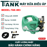 Máy rửa xe gia đình cao áp TUPANK TAK-IM3 (Có điều áp)