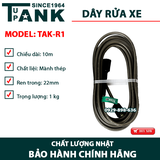 Dây rửa xe dùng cho máy rửa xe cao áp liền TAK-R1/R2/R3/R4