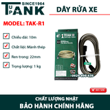 Dây rửa xe dùng cho máy rửa xe cao áp liền TAK-R1/R2/R3/R4