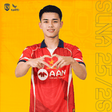 Áo thi đấu SLNA FC 2025/26 - Màu đỏ