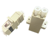 Đầu nối quang Adapter LCUPC Multimode OM2
