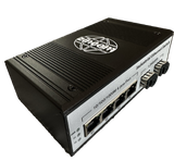 Thiết bị chuyển mạch (Switch) Công Nghiệp 4 Port POE 1000M , 2 Port SFP 1000M , Model : ZC-IDS-4GPOE4022EFG