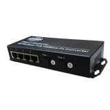 Thiết bị chuyển mạch, Switch 4 cổng lan 100M,  2 cổng quang SC 100M. Model: ZC-2F4E