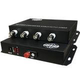 Bộ chuyển đổi quang điện (chuyển đổi tín hiệu video sang tín hiệu quang 4 kênh 1080P). Model: ZC-4V-1080P