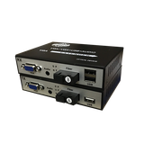 Bộ chuyển đổi tín hiệu VGA sang tín hiệu quang 1080P có kèm cổng USB, model: ZC-VGA-1080P-USB