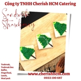 Giáng sinh- Set 10 sandwich strawberry