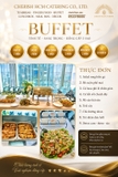 080125 Buffet Rạng Ngời - Thực  đơn 9 món Phù hợp từ 20 khách